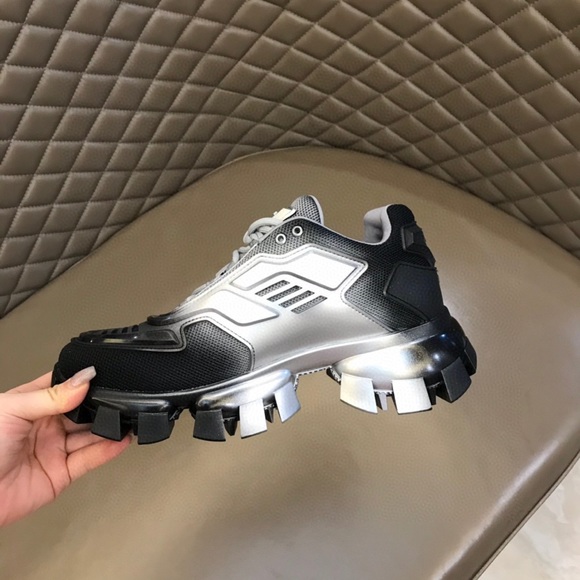Prada cloudburst sneaker black and silver LE - Picture 4 of 5